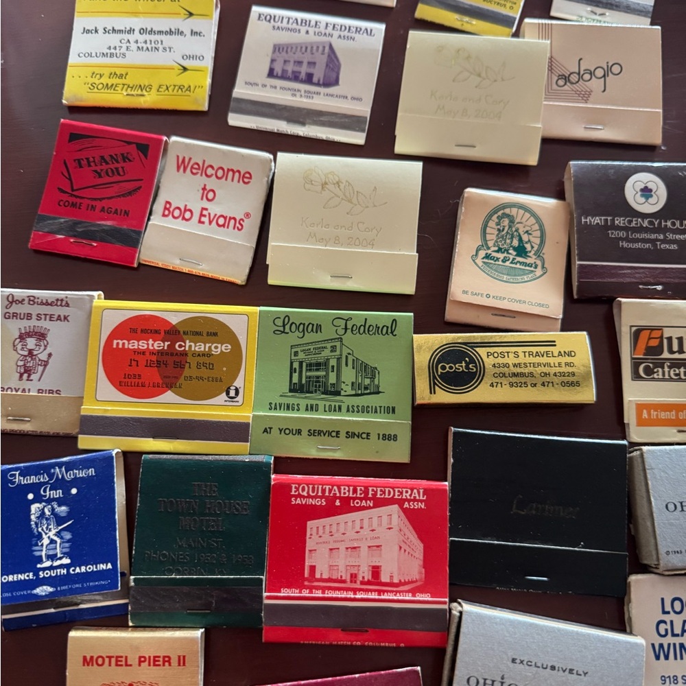 Colorful Matchbook Collection